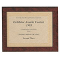 Ruby Finish Certificate Plaque (10 1/2"x13")